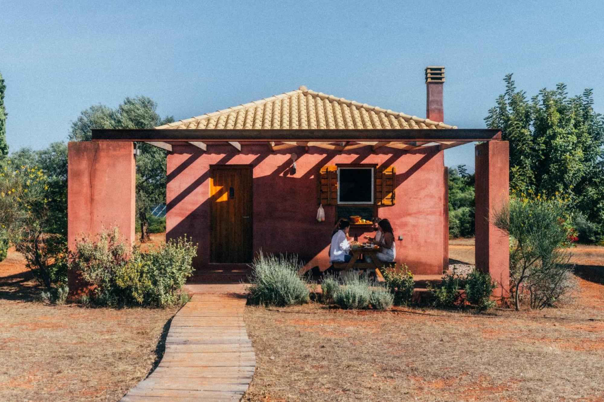Eumelia Organic Agrotourism Farm Hotel Goúvai Eksteriør billede